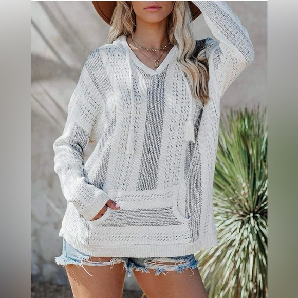 Womans Boho Beach Style Hoodie - Picture 1 of 7